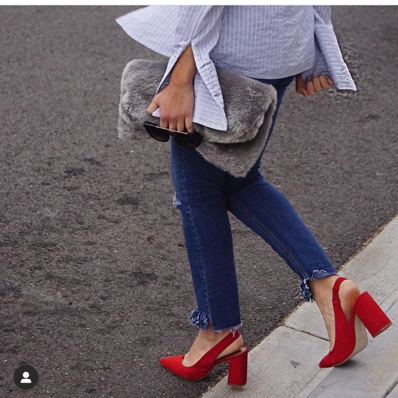 Steve Madden sling back heels - Picture 2 of 8